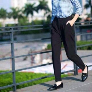 Quần baggy công sở