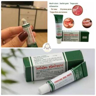 Kem Trị Lở Miệng Nhiệt Miệng Của Thái Lan Trinolone Oral Paste