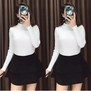 ÁO CỔ LỌ BODY TAY DÀI 35K