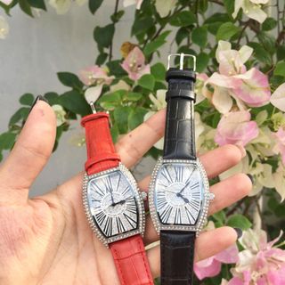 ĐỒNG HỒ NỮ FRANK DÂY DA MỚI 150K