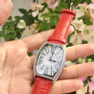 ĐỒNG HỒ NỮ FRANK DÂY DA MỚI 150K