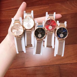 ĐỒNG HỒ NỮ MK DÂY LƯỚI 2KIM RƯỠI 160K