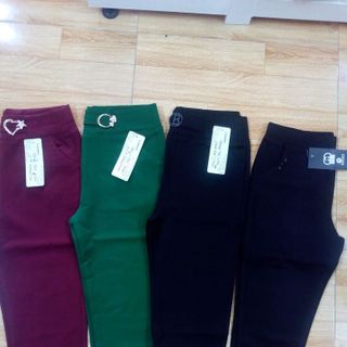 Quần legging ngố - chất liệu Umi co giãn 4 chiều