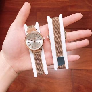ĐỒNG HỒ NỮ MK DÂY LƯỚI NAM CHÂM 160k
