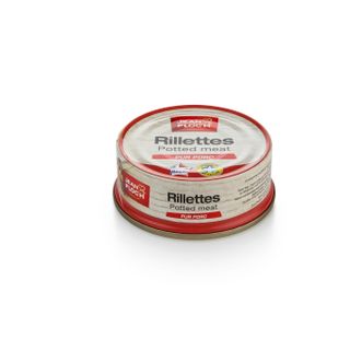 Pate Thịt Heo dạng sợi 130g pate de Rillettes hiệu Jean Floch - Pháp giá sỉ