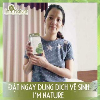 DUNG DỊCH VỆ SINH I’M NATURE mẫu mới