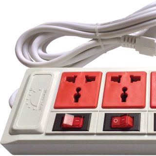 ổ cắm 4 lỗ 4 công tắc 3M