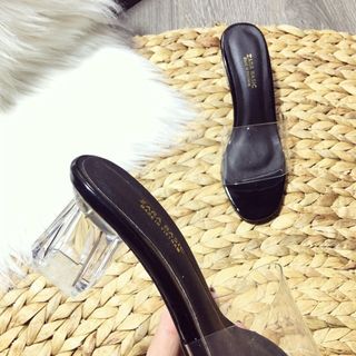 dép quai nganganh gót thủy tinh