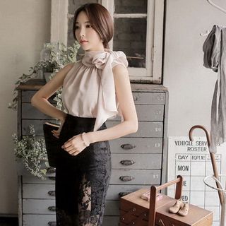 BỘ ÁO VÀ VÁY RỜI SANG TRỌNG MS 1966