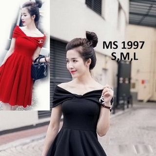 ĐẦM NỮ HOÀNG RỚT VAI MS 1997 giá sỉ