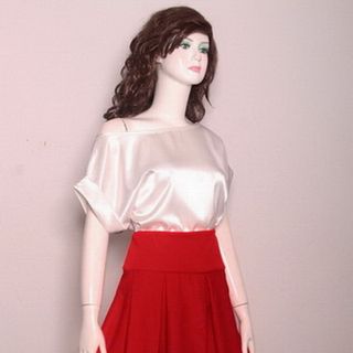 BỘ ÁO CỔ TRỄ VAI VÀ VÁY RỜI MS 2010
