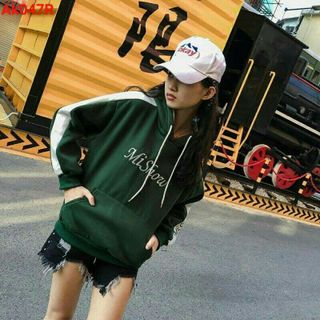 Aó khoác nỉ sọc tay nam nữ