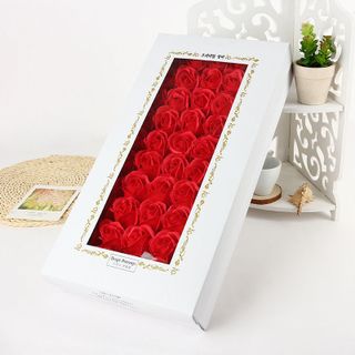 Hoa Hồng Sáp 3 Lớp 6 cm