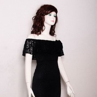 ĐẦM REN CỔ RỘNG SANG TRỌNG MS 2011