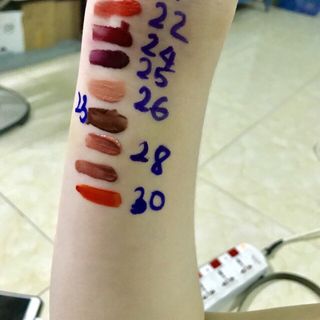 Son kem Pháp đủ 30 màu