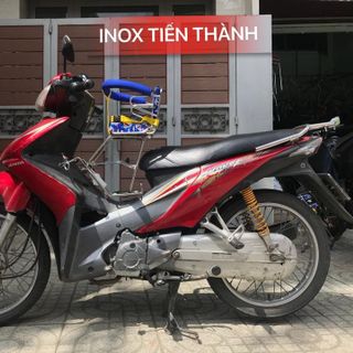 Ghế Inox em bé cho xe số có vòng Tiến Thành
