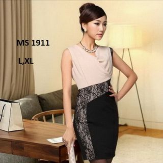 ĐẦM PHỐI REN TUYỆT ĐẸP MS 1911
