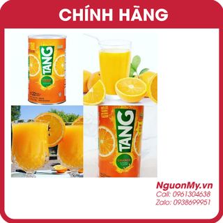 Bột pha nước cam Tang 204 kg của hãng Kraft Foods Global Mỹ Date 4/2020