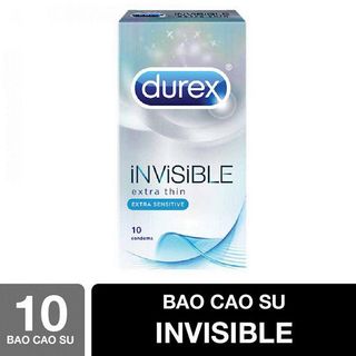 Bao cao su Durex Invisible hộp 10 chiếc