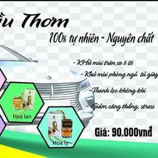 Tinh dầu thơm treo phòng xe ô tô tủ quần áo Miễn ship