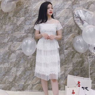ĐẦM REN CÔNG CHÚA TẦNG