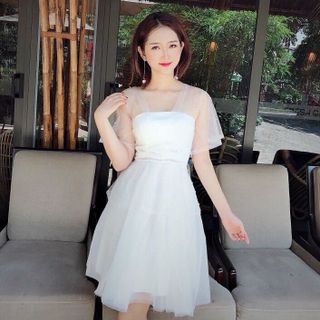 ĐẦM CÚP NGỰC PHỐI REN