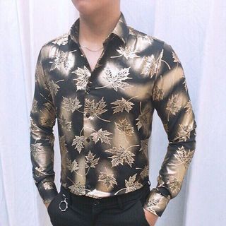 SƠ MI LỤA IN HOA VĂN