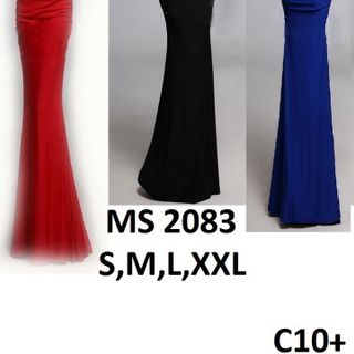 ĐẦM DẠ HỘI ĐÍNH HẠT ĐÁ CHỮ V MS 2083