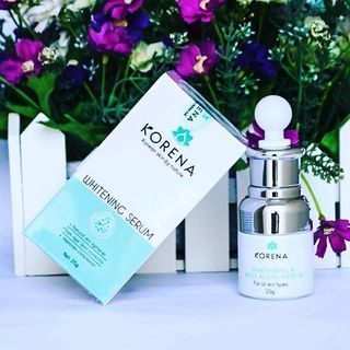 serum kem dưỡng trắng và trẻ hóa làn da whitening serum korena
