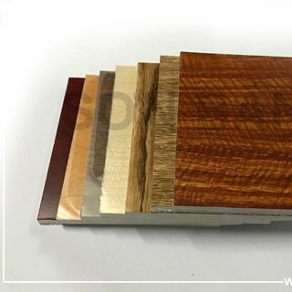 Tấm nhựa PVC Foam giả đá gỗ và trắng