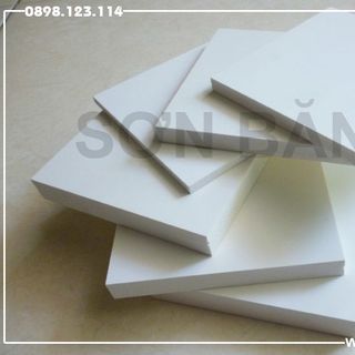 Tấm nhựa PVC Foam giả đá gỗ và trắng