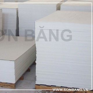 Tấm nhựa PVC Foam giả đá gỗ và trắng