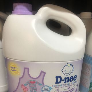 Nước giặt Dnee Thái xanh lá hồng tím trắng xanh can 3L