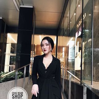 ĐẦM CỔ V DỰ TIỆC