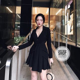 ĐẦM CỔ V DỰ TIỆC