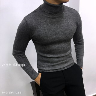 Áo len cổ lọ