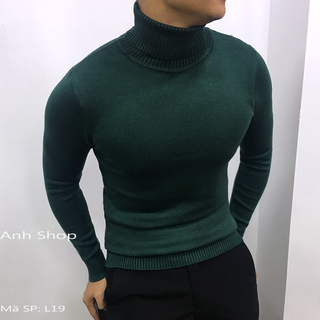Áo len cổ lọ