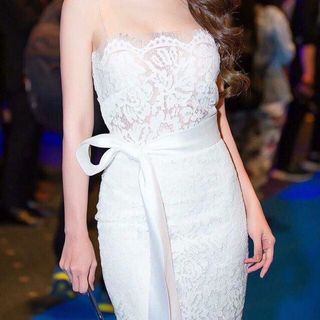 ĐẦM REN BODY 2 DÂY