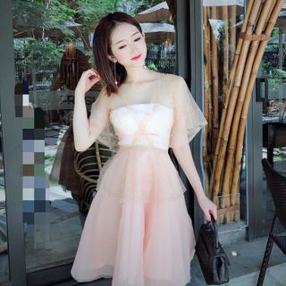 ĐẦM CÚP NGỰC PHỐI REN