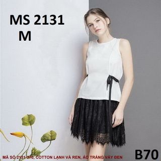 ÁO VÀ VÁY REN MS 2131