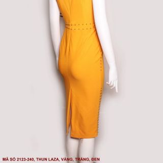 ĐẦM ÔM ĐÍNH HẠT VÀNG MS 2123