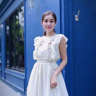MAXI THÊU HOA TAY CÁNH TIÊN