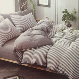 Bộ drap mền cotton đũi KÍ HIỆU MS