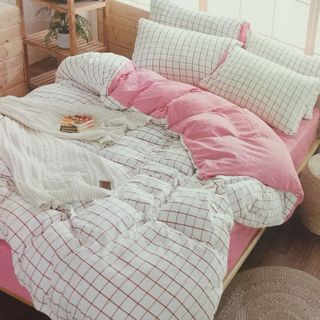Bộ drap mền cotton đũi KÍ HIỆU MS