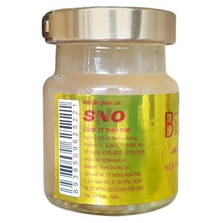 Yến sào Bionest Ginseng hồng sâm - hộp quà tặng 6lọ