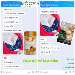 KẸO MẦM ĐẬU COLLAGEN TĂNG VÒNG 1