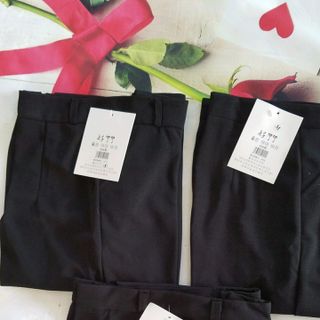 Baggy vải sạn co giãn