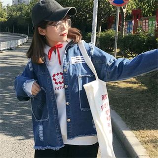 áo khoác jeans bò thời trang UniSex Nam nữ