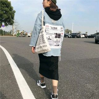 áo khoác jeans bò thời trang UniSex Nam nữ