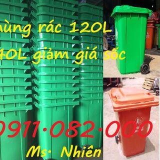 Phân phối thùng rác 240 lít giá rẻ tại tỉnh lai châu- Ms Nhiên